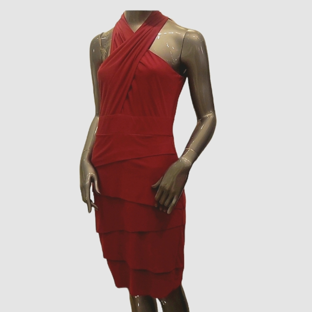 NWT Twist Neck Sheath dress, sz8